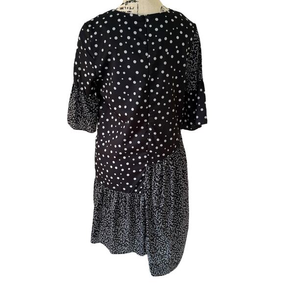 EUC CAARA Millazo Asymmetric Hem Mini Dress - Size Small - Picture 5 of 10